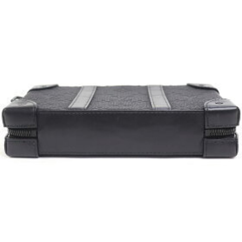 Louis Vuitton Leather Soft Bag Taurillon Monogram Trunk Wallet Embossed Body - Picture 7 of 9